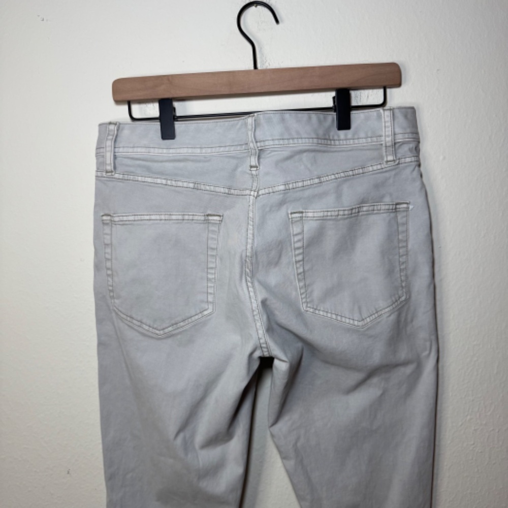James Perse Standard Five Pocket Heavy Brushed Twill Pants Men's 30 Grey - Picture 4 of 5